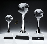 Globe Trophy w. Slender Body - S